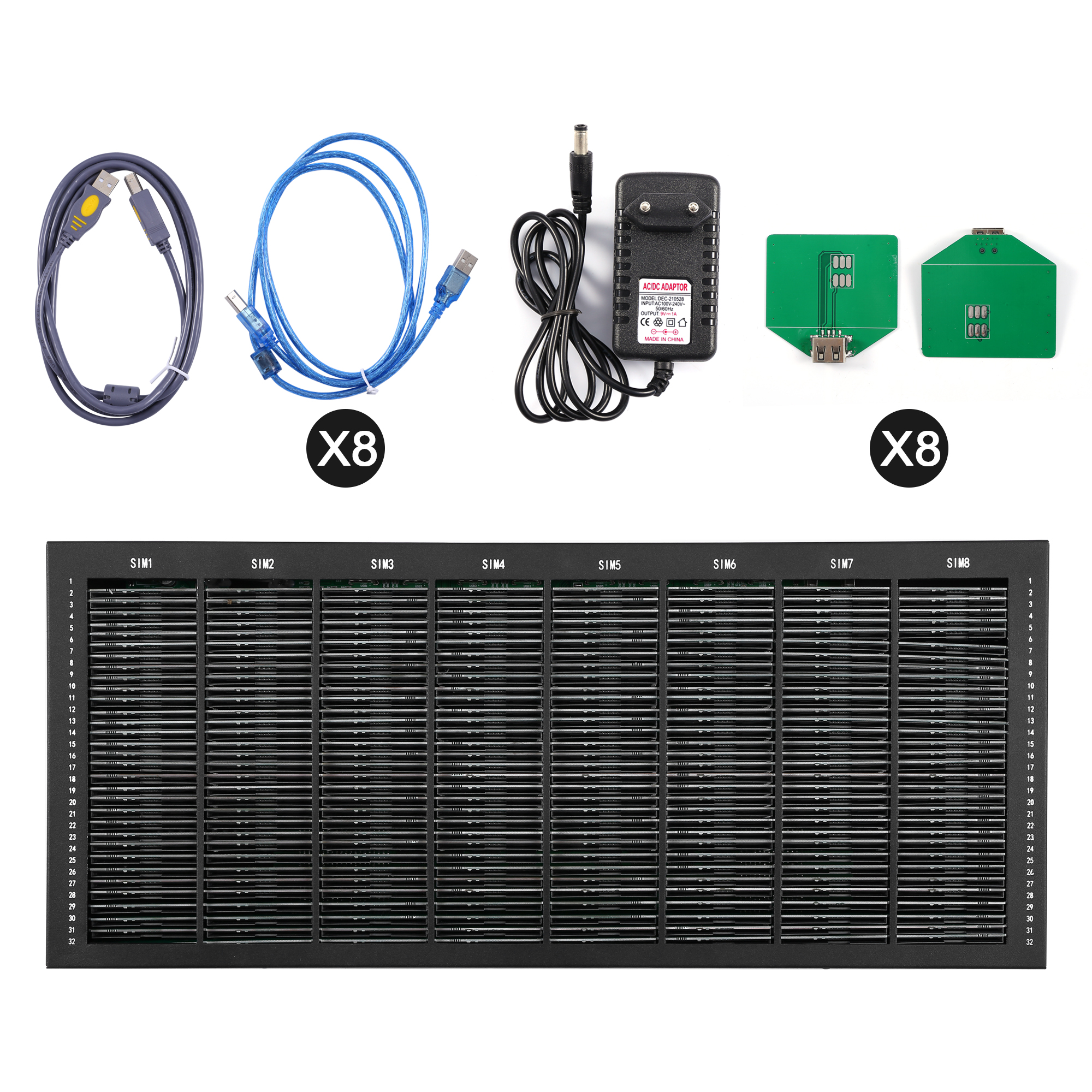 256 Ports SMS Modem Pool